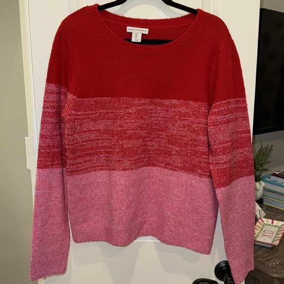 Cupcakes and Cashmere Pink & Red Sweater - Picture 2 of 6